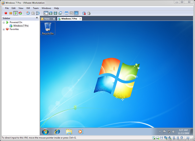 Windows 7 vmware image download